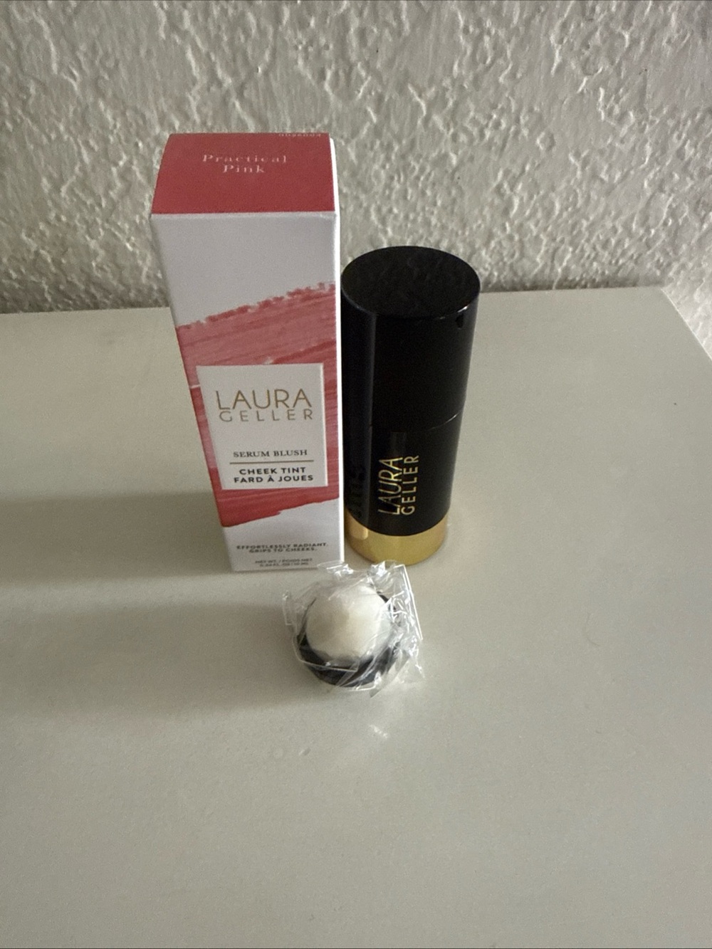 Laura Geller Serum Blush Cheek Tint- Practical Pink